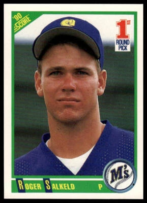 1990 Score #674 Roger Salkeld - Image 1 of 2