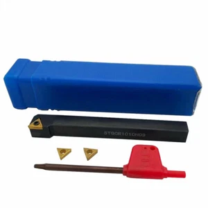 1 Stück STGCR1010H09 Index Außendrehmaschine Drehwerkzeughalter mit 3p TCMT09 Wendeplatten - Bild 1 von 6