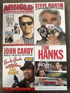 Comedy Favorites 8 DVD Tom Hanks John Candy Steve Martin Arnold Schwarzenegger