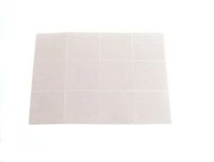 100 Feuilles De 12 Patins Bâton Sur Adhésif 1.3cm 2.5cm 13mm X 25mm Ceux - Picture 1 of 1