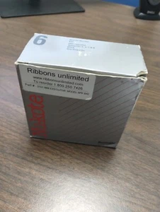 5-Pack Burroughs/Nu-Kote IBM B42 Executive Typewriter Polyethylene Spool Ribbons - Picture 1 of 4