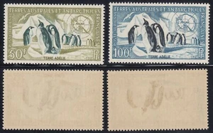 TAAF 1956 Penguins (2v) MNH - Picture 1 of 1