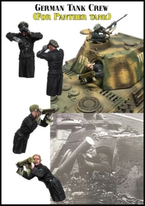 Evolution Miniatures 35175, tripulaciones de tanques alemanes Panther (2 figuras), ESCALA 1:35 - Imagen 1 de 1