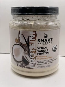 SMART Pressed Juice Vegan Vanilla Proteini, Organic Protein Powder 500g New! - Picture 1 of 5