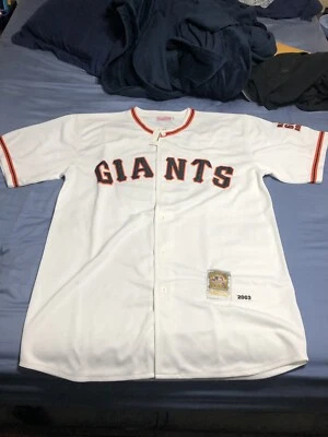 03 Barry Bonds Authentic Giants Jersey — 第 1/2 张图片