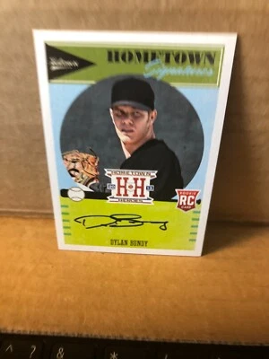 2013 Hometown Heroes Hometown Signatures #HSDB Dylan Bundy - Image 1 of 2