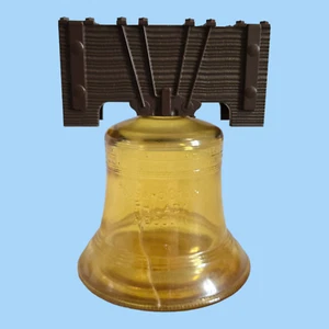 Botella de perfume vintage Avon Liberty Bell Colonia ámbar y marrón VACÍA - Imagen 1 de 10