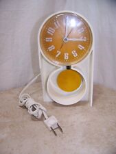 Vintage Sunbeam Electric Pendulum Alarm Clock 80-203 Slow Pendulum