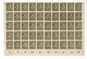 LITUANIA SC.102a PLACA 50 SELLOS IMPERFORADOS MNH (MH SETOS 4) CV $ 675,00 - Imagen 1 de 1