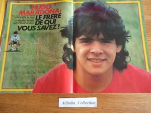 REVUE ONZE 118 FOOTBALL FOOT 1985 HUGO MARADONA MAGAZINE JUVENTUS FERNANDEZ - Foto 1 di 2