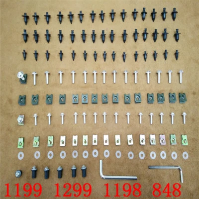 Комплект болтов обтекателя корпуса зажимы винты для Ducati 1199 1299 1198 848 Hypermotard - Изображение 1 из 4