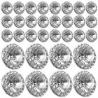 50Pcs Rhinestone Sewing Buttons Crystal Embellishments for DIY Clothes-GY