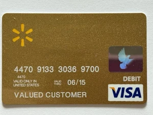Walmart Money Card▪️Debit Card▪️Not Credit Card▪️Exp 06/2015▪️GE Money Bank - Picture 1 of 2