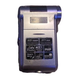 Aiptek Action HD Z5X5P 1080P Digital Camcorder - 3X Zoom with battery - Picture 1 of 6