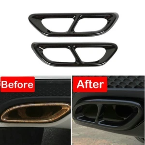 For Honda Accord 2018-22 Accessories Car Rear Cylinder Exhaust Pipe Cover Trim - Picture 1 of 10