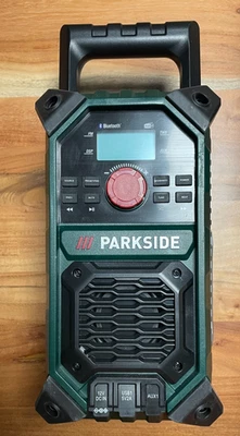 Akku Baustellenradio 20 V Parkside PBRA 20 LI B2 + Netzteil 2x 5W, Bluutooth - Bild 1 von 4