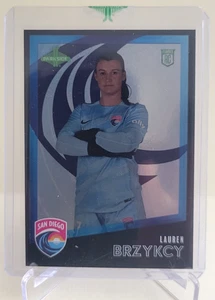 2023 PARKSIDE NWSL VOL 2 LAUREN BRZYKCY RC BLACK ONYX #179 SER# 2/2 - Picture 1 of 2