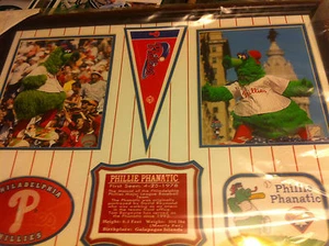 LEGENDARY ART PHILADELPHIA PHILLIES PHANATIC OR SCHMIDT OR STADIUMS WALL ART - Picture 1 of 22