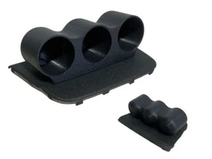 2008 2009 Pontiac G8 Center Dash Speaker Grill Trim 60mm Triple Gauge Pod Mount - Foto 1 di 7