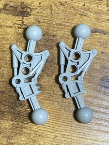 2 X Light Grey LEGO Bionicle Toa Leg P/N 32482 FREE P&P - Picture 1 of 1