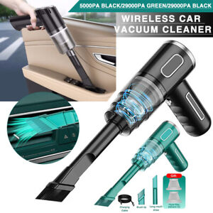 29000PA Vacuum Cleaner Mini Powerful Cordless  Wet &Dry Cars Handheld Home UK