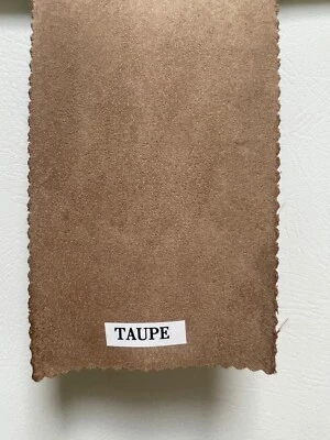 Suede Faux Fabric Upholstery 35 Colors 58" Wide 250gsm By the Yards or Sample - Image 1 of 4