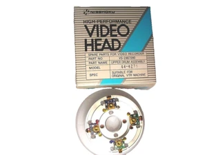 Panasonic  VEH0015  VCR VIDEO HEAD UPPER DRUM ASSEMBLY  44-4275 - Picture 1 of 1
