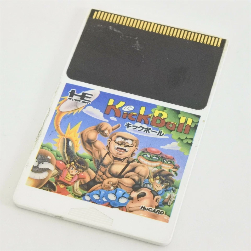 PC Engine Hu KICK BALL Card Only pe - Image 1 of 2