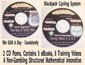 Blackjack Betting System with 2 CD Roms, Win $300 A Day Consistently #2160 - Picture 1 of 6