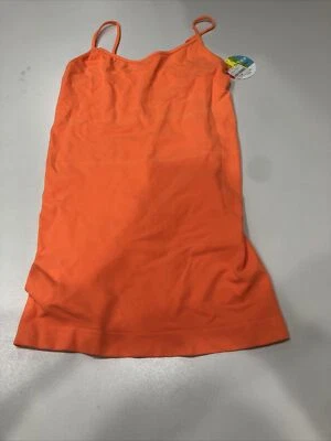Tees By Tina Tangerine Orange Spaghetti Strap Tank Top Onesize - Image 1 of 2