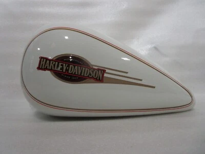 Harley-Davidson Heritage Softail Classic 2007 tanque de gasolina blanco ártico Foto 1 de 4