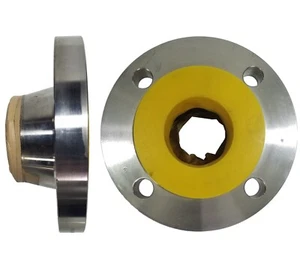 Lot 2x Elin A/SA182 F304L/304 150 B16.5 S-40 3 I9B9 3" Vacuum Chamber Flange #1 - Picture 1 of 11