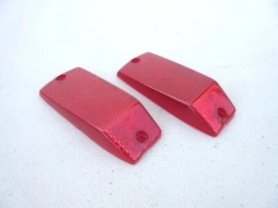 Datsun 280ZX Rear Side Marker lens Set NOS Reproduction Made Years Ago (255B) - Image 1 of 2