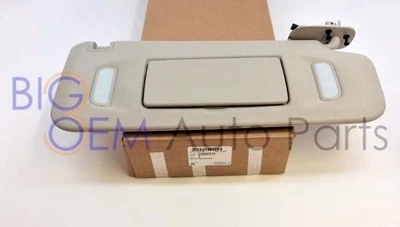 Visera solar gris para Chevrolet Silverado Avalanche GMC Sierra Yukon lado del pasajero OEM Foto 1 de 4