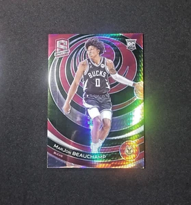 2022-23 Panini Spectra Rookies Asia Excl Red Prizm #177 MarJon Beauchamp RC SP - Foto 1 di 23