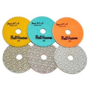 AntiVenom Hard Resin 3-Step Polishing Pad Set - Closeout Special! - Picture 1 of 4