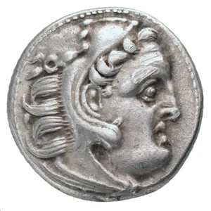Alexander der Große AR-Drachme – Makedonisches Königreich (310–301 v. Chr.) - Bild 1 von 3