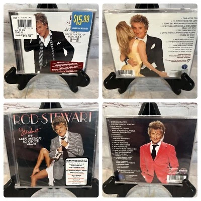 Menge Of 2 Rod Stewart As Zeit Goes By The Great American Songbook Vol. 2 & 3 - Bild 1 von 4