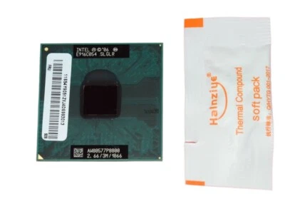intel CPU laptop Core 2 Duo P8800 CPU 3M Cache/2.66GHz/1066/Dual-Core Socket 478 - Image 1 of 4