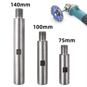 3x Adapterstange M14 Winkelschleifer Verlängerungsstange Schaft 75/100/140Mm - Bild 1 von 10