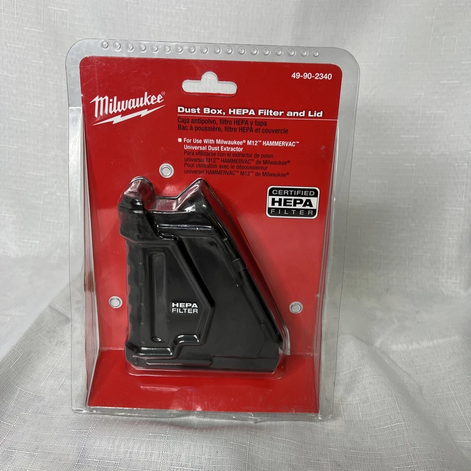 NEW Milwaukee 49-90-2340 M12 HAMMERVAC Dust Box, Filter & Lid New - Image 1 of 1