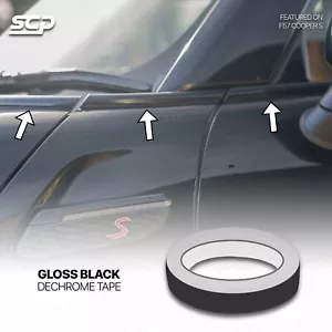 MINI F57 Cabriolet/Cabrio Cooper S JCW Chrom Löschband - schwarz glänzend - Bild 1 von 8