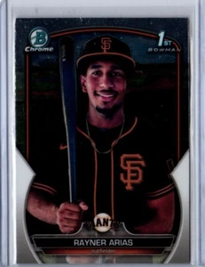 2023 Bowman Chrome - Prospects Rayner Arias #BCP-222 (RC) - Picture 1 of 2