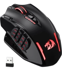 Redragon M913 Impact Elite Wireless Gaming Mouse, 16000 DPI Wired/Wireless - Picture 1 of 5