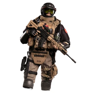 FLAGSET 1:6 Scale FS-73049 END WAR Death Squad Male Soldier Action Figure Model - Picture 1 of 22