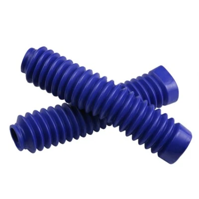 2x Cubierta antipolvo amortiguador de goma delantera universal para moto Foto 1 de 4