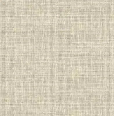 Weave / Crosshatch on Sheen Background on Unpasted Wallpaper  BT81904 - Image 1 of 2
