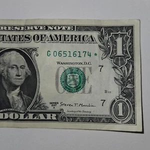 United States RARE $1 Bill Star Note Series 2017A G06516174*  (B234) -SHIPS FREE - Picture 1 of 4