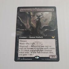 MTG Sedgemoor Witch (Extended Art) Strixhaven: School of Mages NM Condition!