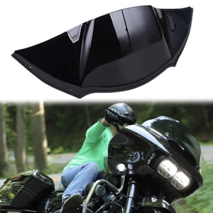 Vivid Black Top Air Duct Piece Cover Fairing for Harley Road Glide 2015-UP - Picture 1 of 10